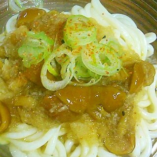 温、冷。どっちでもイケる！なめこおろしうどん♫